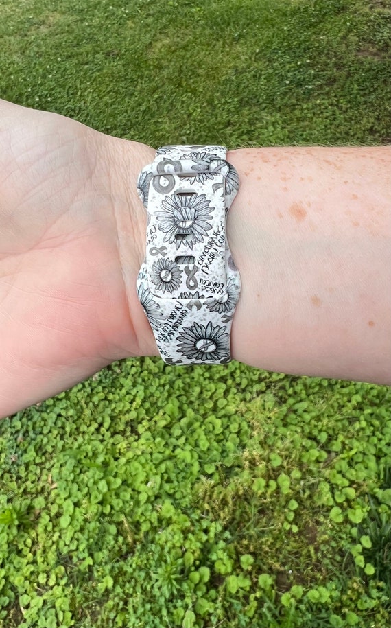 Brain Cancer Awareness Watch Band Compatible with Apple Watch Samsung Garmin