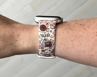 Camera Watch Band Compatible with Apple Watch Samsung Garmin