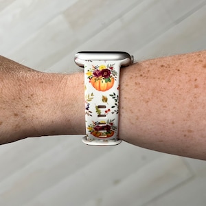 Pumpkin Watch Band Compatible with Apple Watch Samsung Garmin
