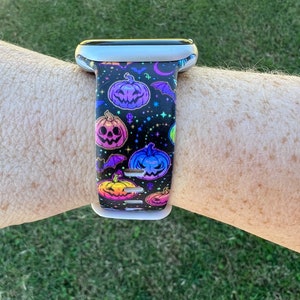Jack-O-Lantern Watch Band Compatible with Apple Watch Samsung Garmin