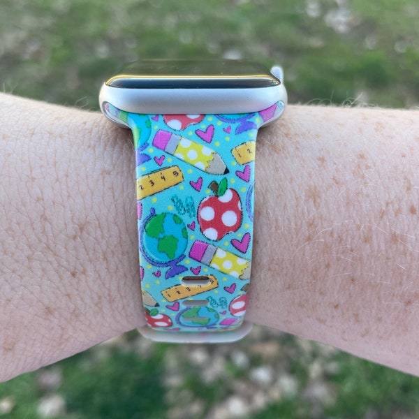 Teacher Watch Band Compatible with Apple Watch Samsung Garmin