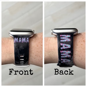 Mama Watch Band Compatible with Apple Watch Samsung Garmin