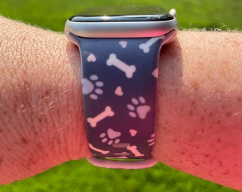 Dog Lovers Watch Band Compatible with Apple Watch Samsung Garmin