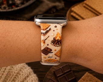 S'mores Campfire Watch Band
