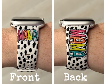 Mama Watch Band Compatible with Apple Watch Samsung Garmin