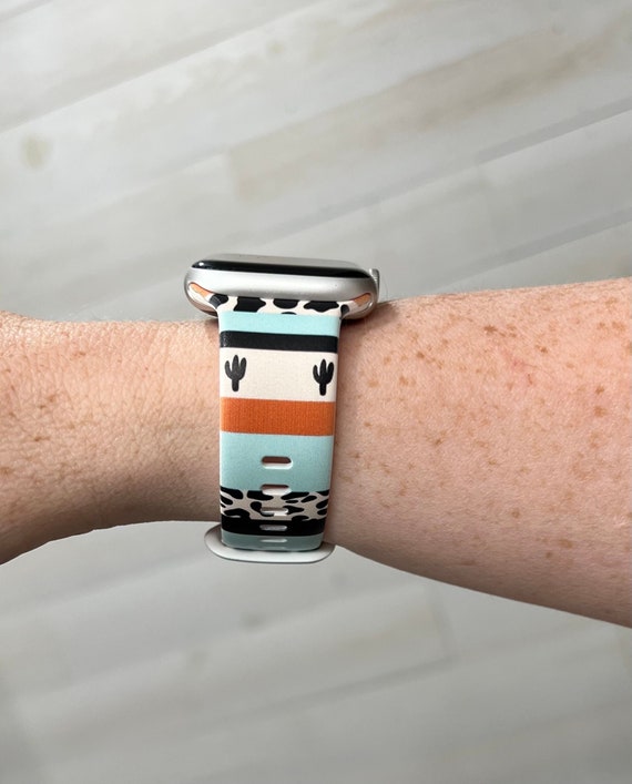 Western Stripe Watch Band Compatible With Apple Watch Samsung
