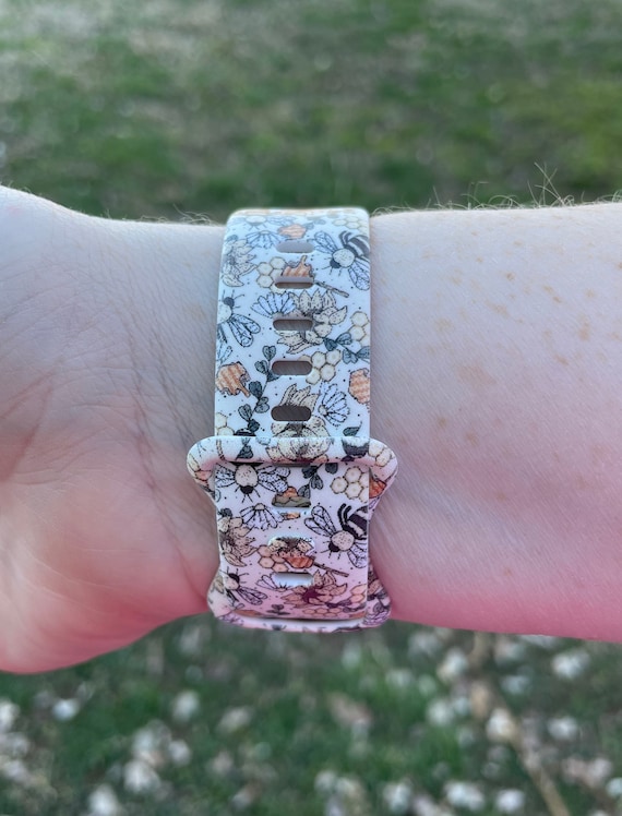 Honey Bee Watch Band Compatible With Apple Watch Samsung  display picture 3
