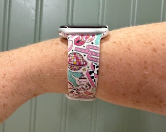 Western Watch Band Compatible with Apple Watch Samsung Garmin
