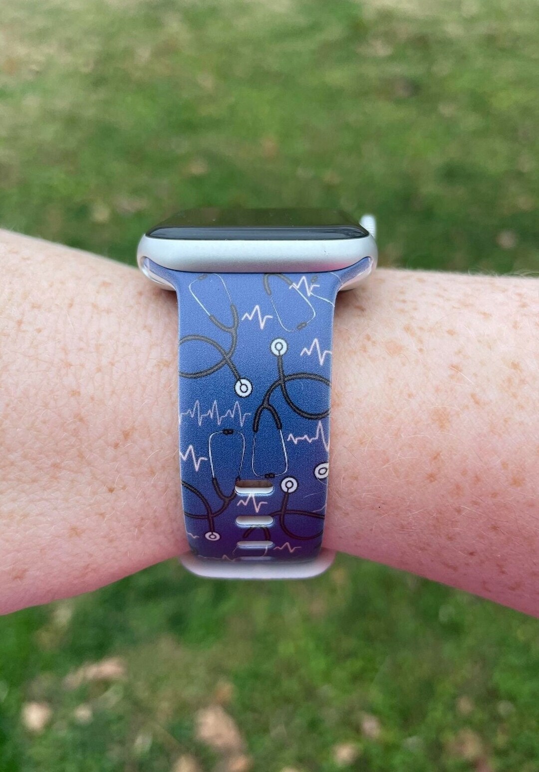 Nurse Watch Band Compatible With Apple Watch Samsung Garmin Etsy