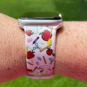 Teacher Watch Band Compatible with Apple Watch Samsung Garmin