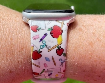 Teacher Watch Band Compatible with Apple Watch Samsung Garmin