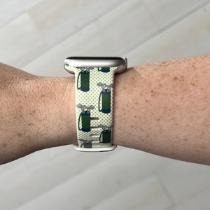 LV Designer Mint Leafe Watch Bands