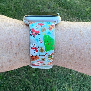 Christmas Watch Band Compatible with Apple Watch Samsung Garmin