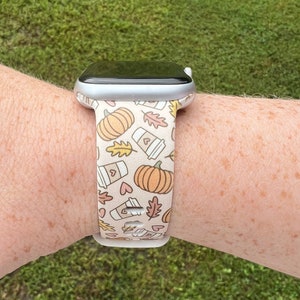 Fall Favorites Watch Band Compatible with Apple Watch Samsung Garmin