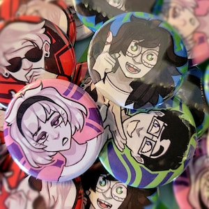 Homestuck Beta Kids Pin/Buttons LARGE (2.25 IN)