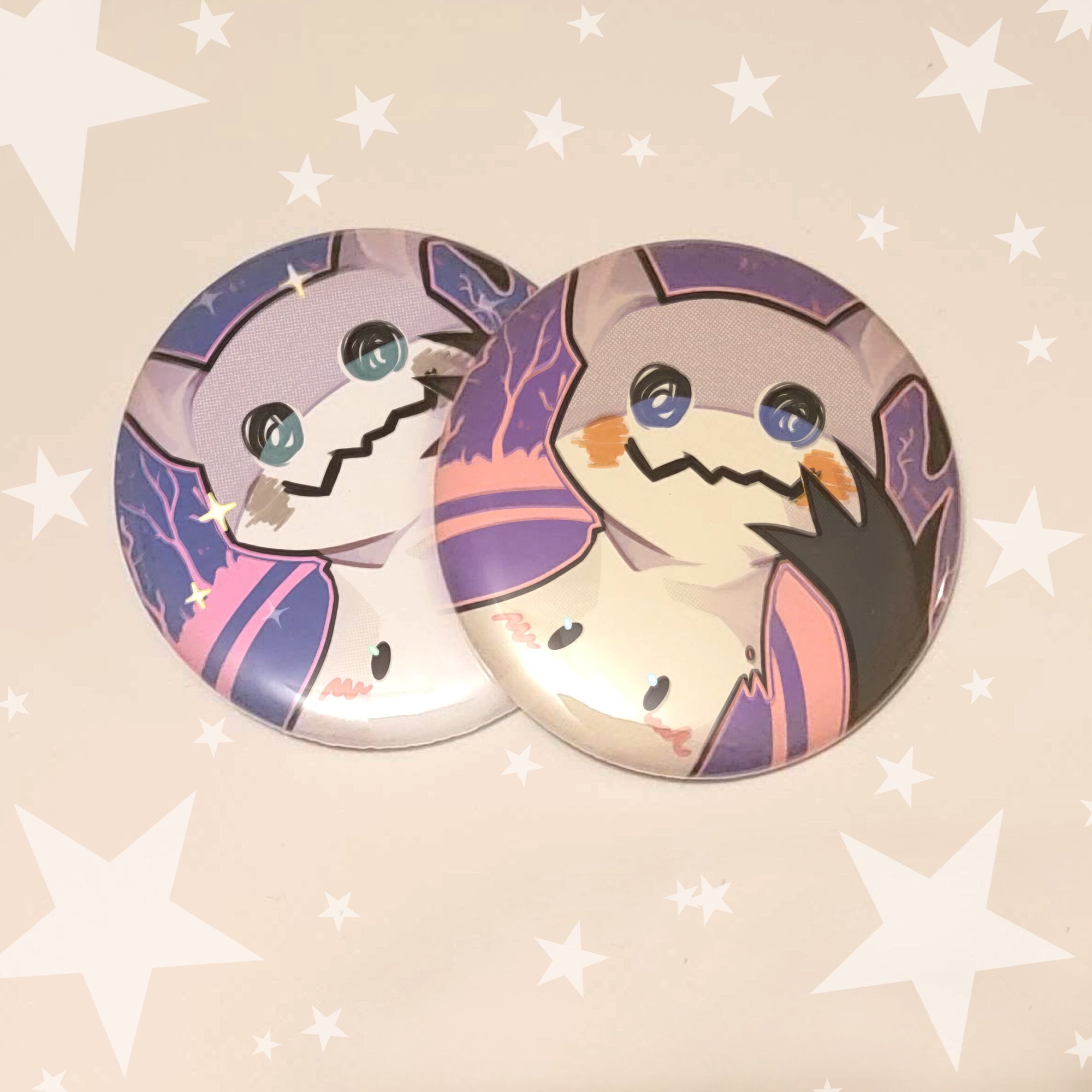 Shiny Mimikyu Sticker - Teddymuffs Designs
