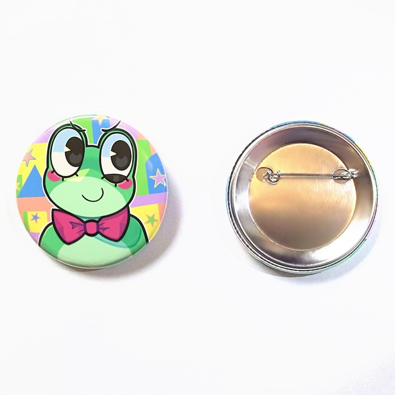 Frog Ribbit Button Ribbit (the Amazing Digital Circus) LARGE Pin/button (2.25 In) - Etsy