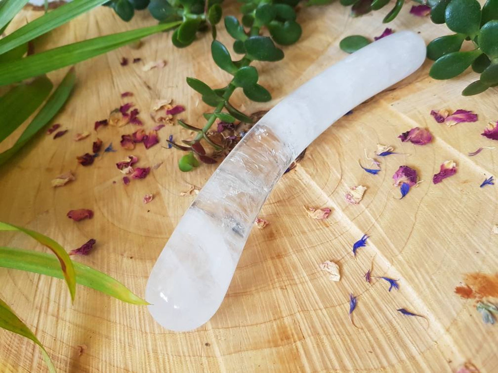 High Quality Clear Quartz Yoni Wand Crystal Healing Crystals Etsy