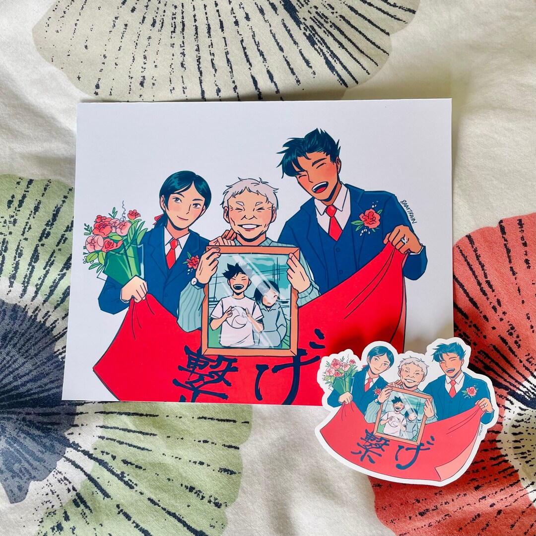 Wedding Print & Sticker Kuroken Kuroo Tetsurou X Kozume Kenma ...