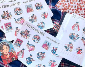 haikyuu sticker etsy