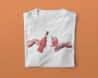 Aperol Spritz T-Shirt Unisexe en Coton Bio