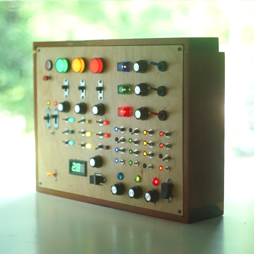 Button Box Fidget Toy 16x12 Large Etsy