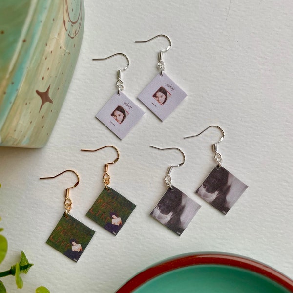 Gracie Abrams Mini Album Cover Earrings | Silver or Gold | 3 FOR 2 WITH CODE: 3FOR2ALBUMS