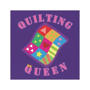 Quilting Queen Magnet, Quilter Magnet, Refrigerator, Car Magnet, All Weather, Gift for Quilter, Quilting Gift, Gift For Crafter, Sewing gift