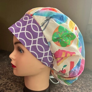 Fun Colored Bakers Bouffant