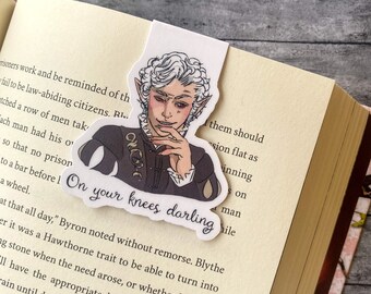 Astarion bookmark, Buldars gate, matte, bookish gift, on your knees darling