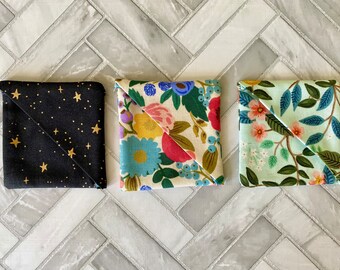 Fabric Bookmark - Rifle Paper Co Fabric