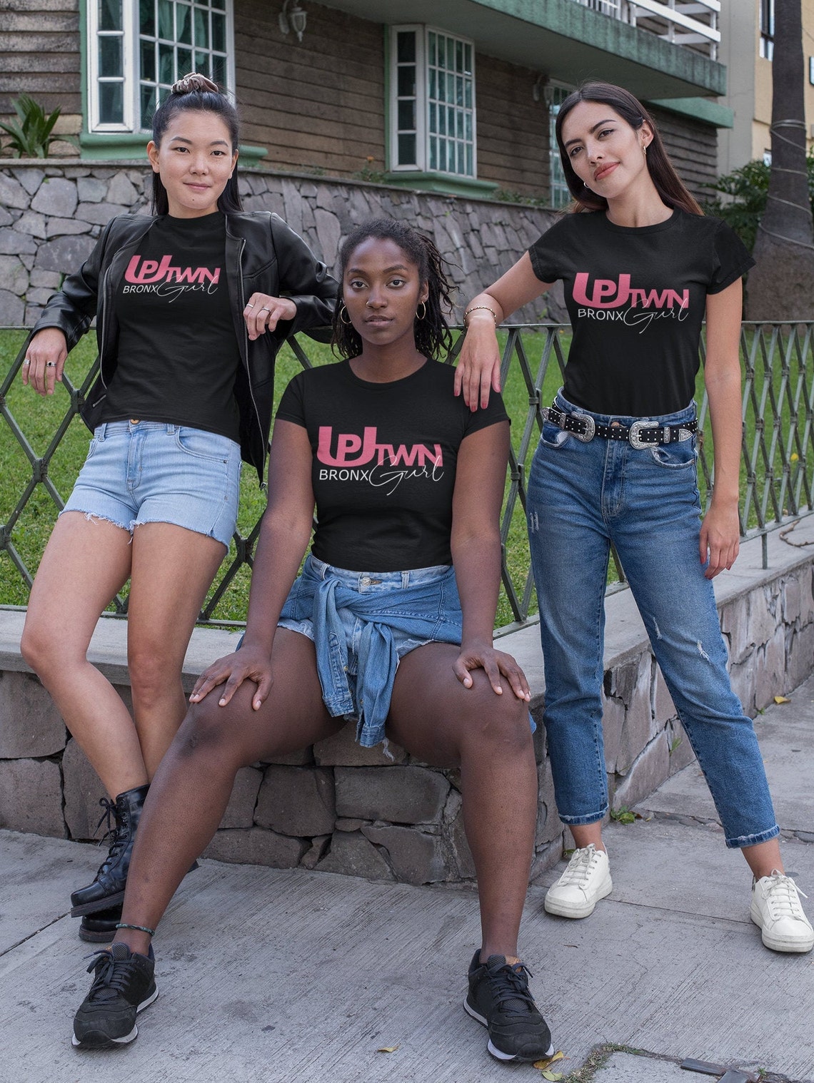 UPTOWN BRONX GURL Bronx Girl TShirt Bronx Girl New York Etsy