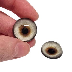 Silver Wolf CW26 Taxidermy Eyes, Glass Eyes, Craft Eyes