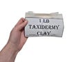 Taxidermy Clay - Water Based Durable Clay for Taxidermy Mounts - 1 lb.