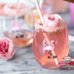 Rosé All Day Stemless Wine Glass