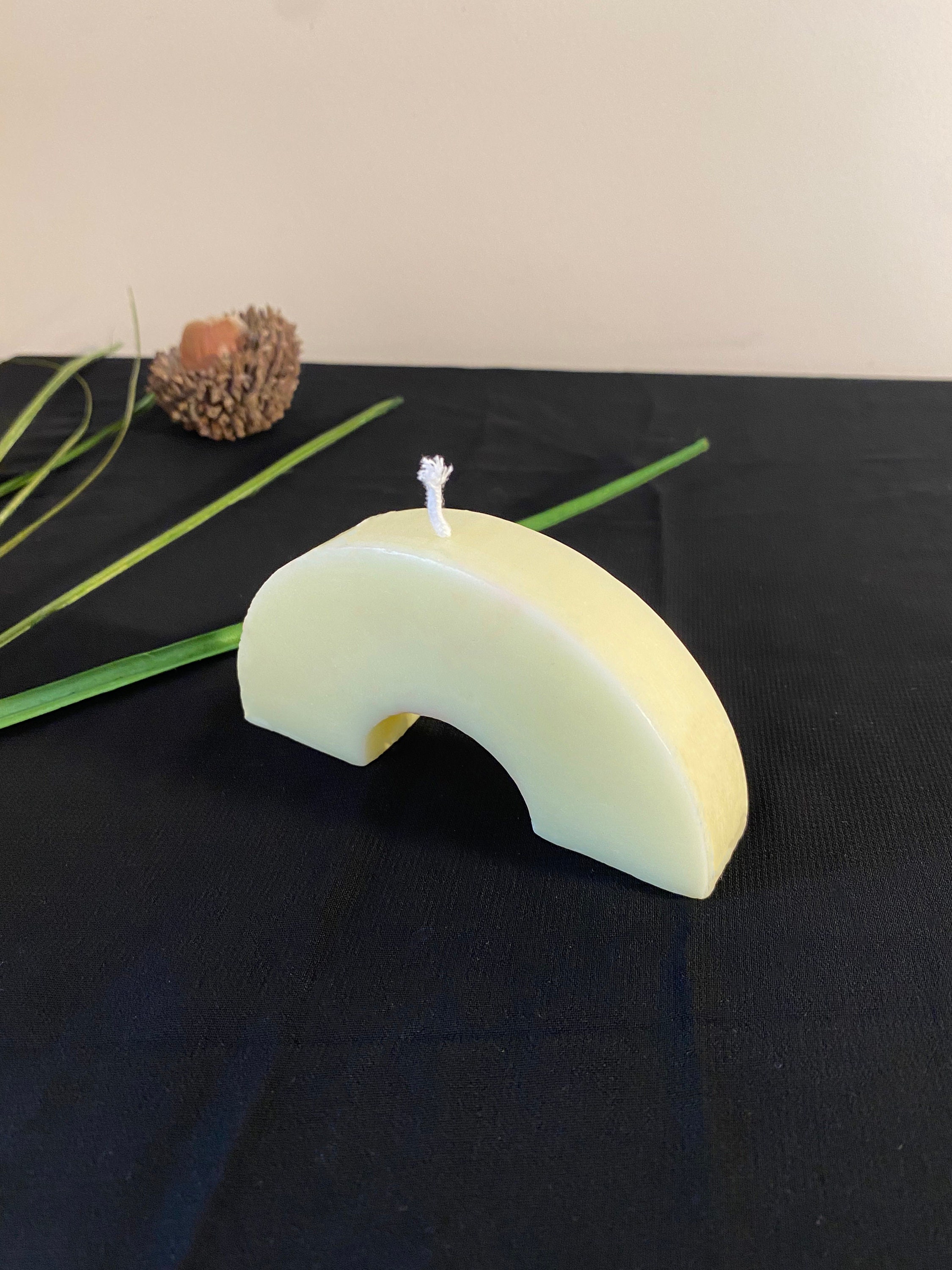 Arch Candle Colored Candle Scented Arch Candle Soy Wax Etsy