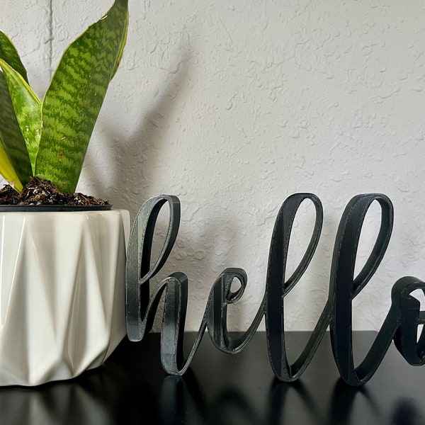 Cursive Sign - Etsy