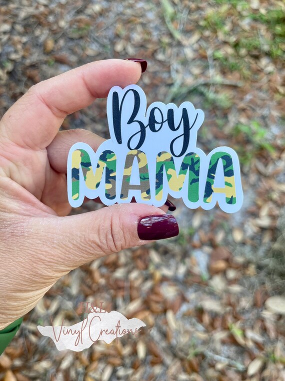 Boy Mama Sticker Mom Decal Mom of Boys Sticker Mom Sticker Etsy