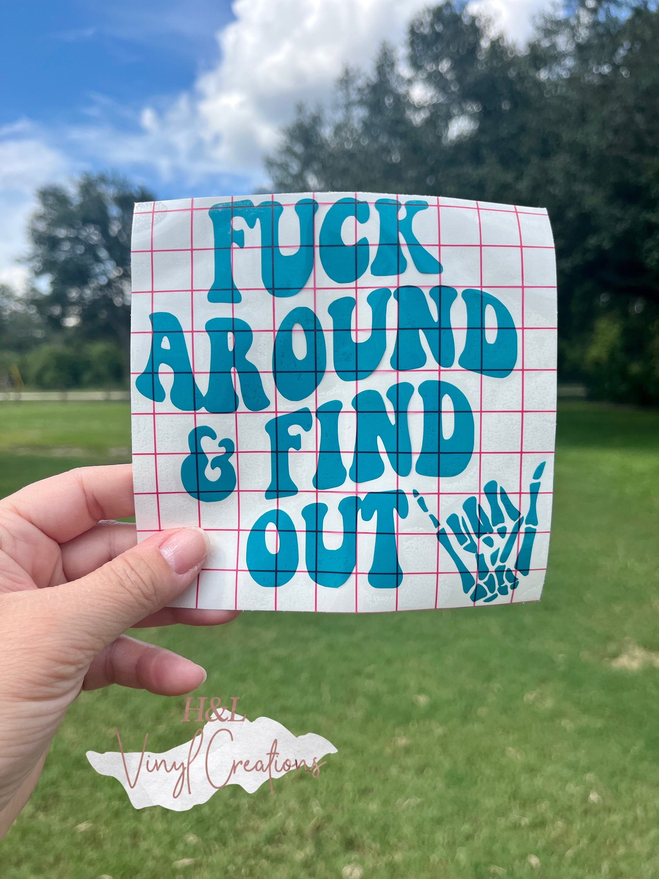 Fuck Around & Find Out Decal – Owl & Anchor