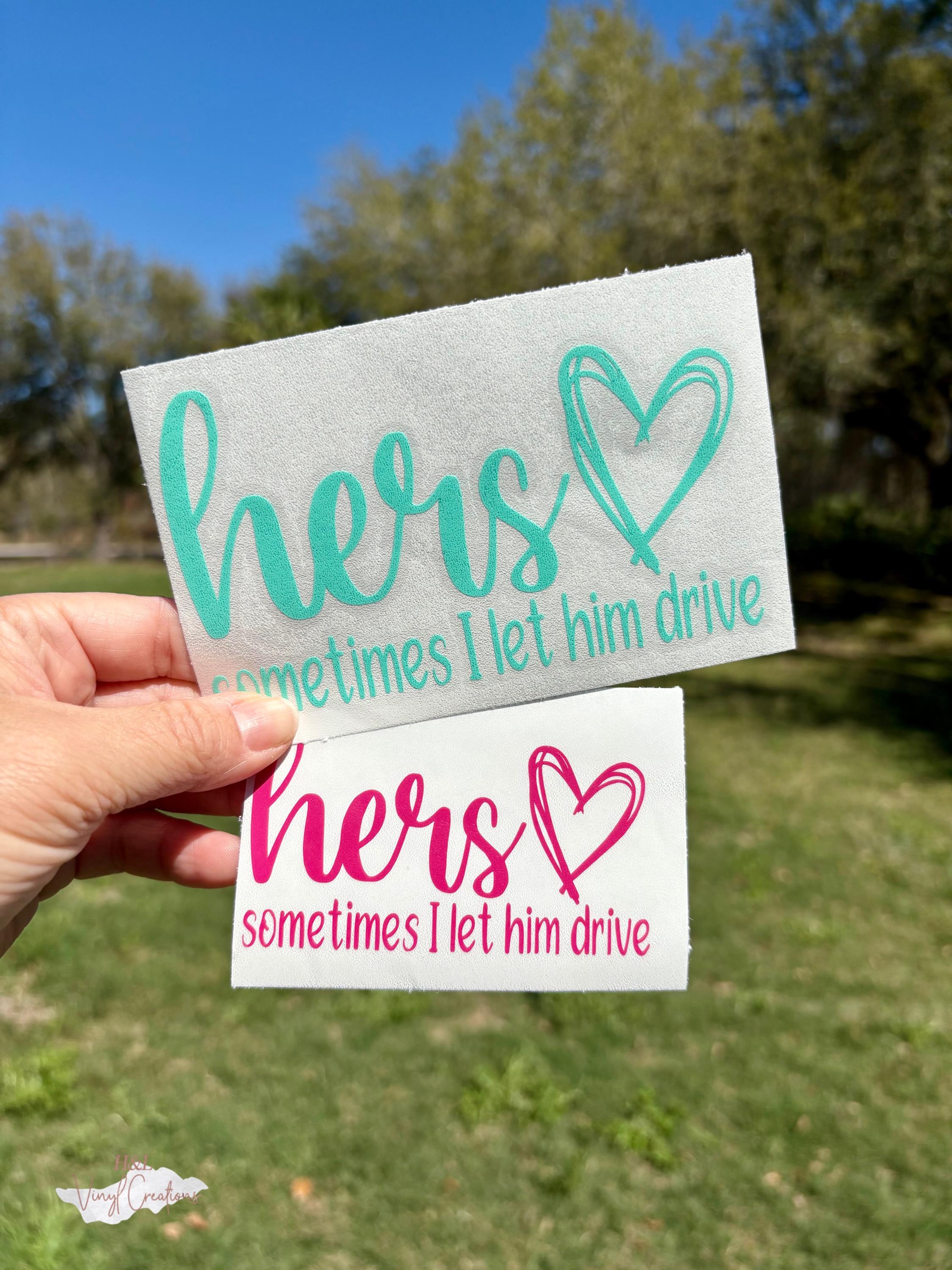 INDIGOS UG - Adesivo per auto I Love Heart - Ich Liebe mit Herz