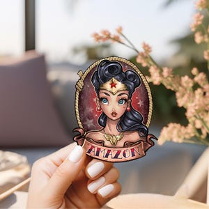 Superhero sticker, Sticker, Hero sticker, Waterproof sticker, Kiss-cut sticker for laptop, tumbler, Phone, Notebook