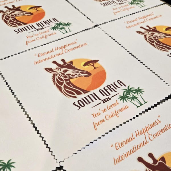 Gepersonaliseerde lensdoekjes, magneten, stickers - Speciale congres-/pioniersgeschenken, Jehovah's Getuigen, Eeuwig Geluk