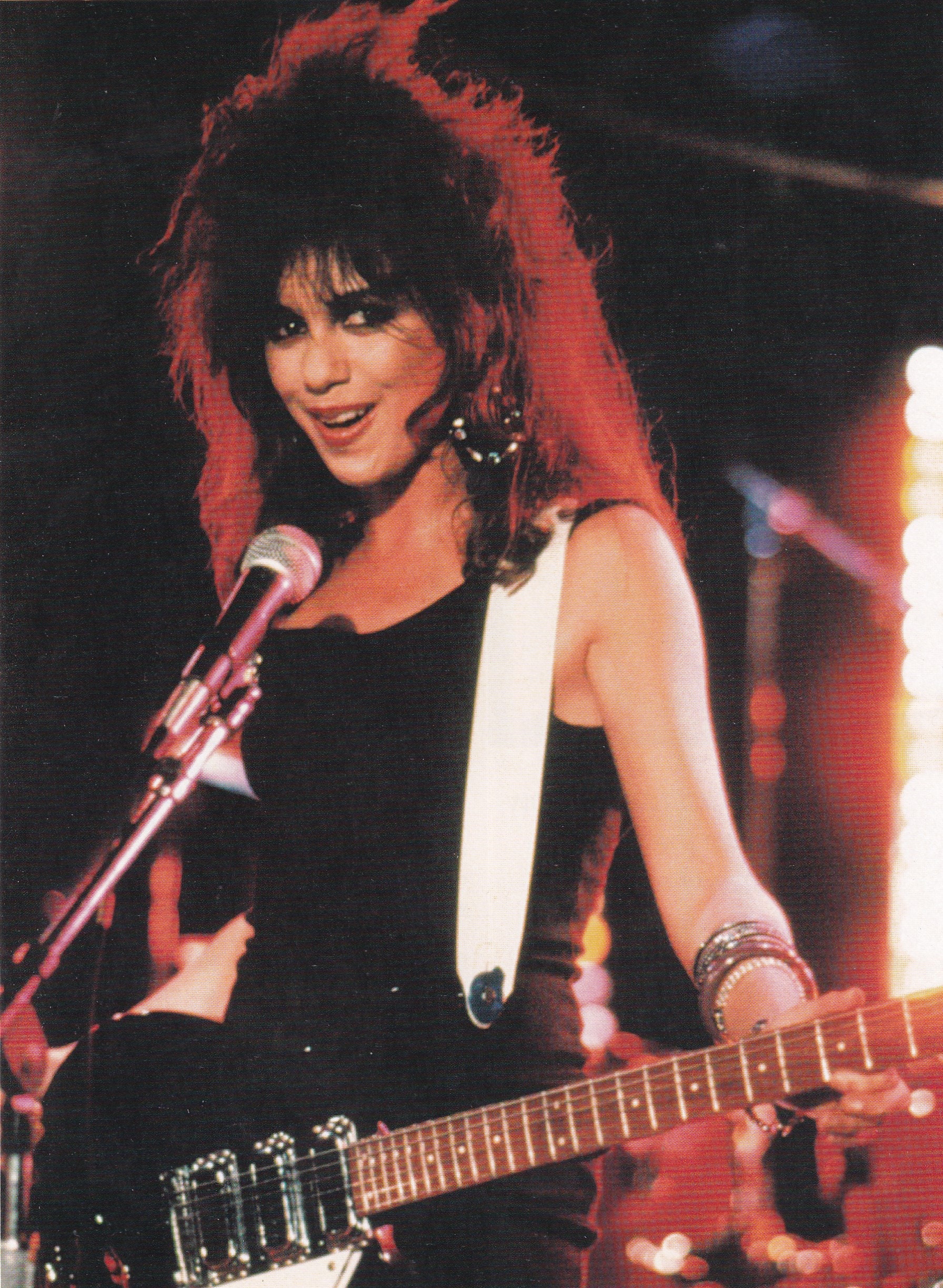 Susanna Hoffs The Bangles 1980s Miniature Poster Card Etsy Norway