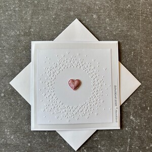 Cartão de felicitações para matrícula escolar / início de aulas / 1º dia de aula / memória / coração / personalizado