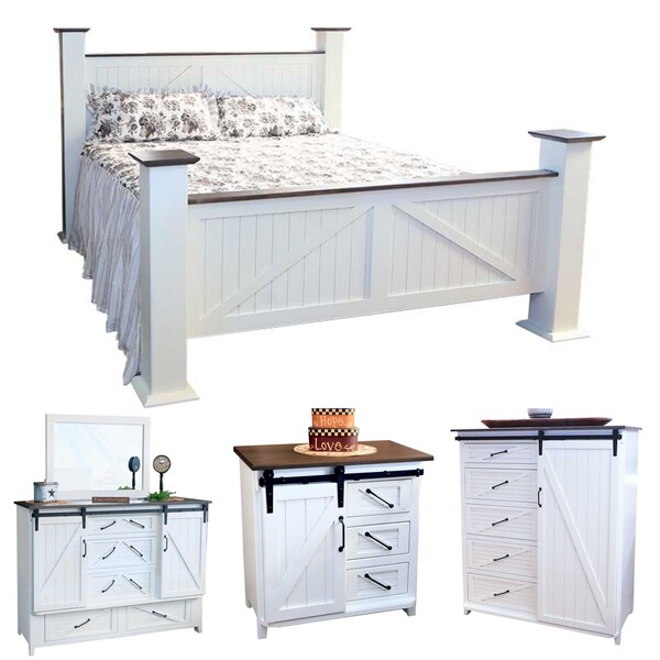 Solid Wood Bedroom Furniture Etsy