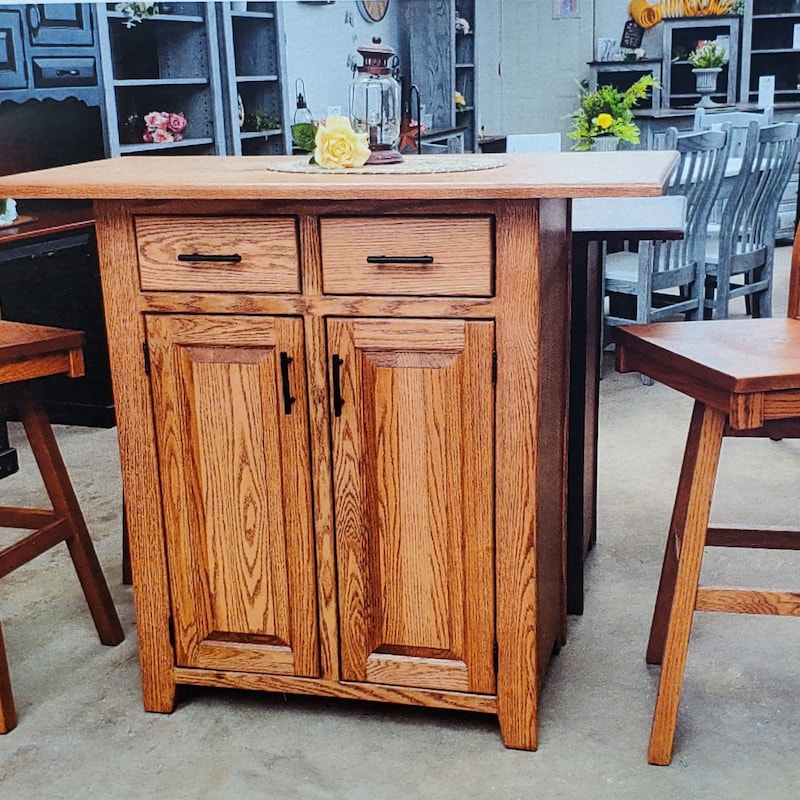 Kitchen Island Table - Etsy