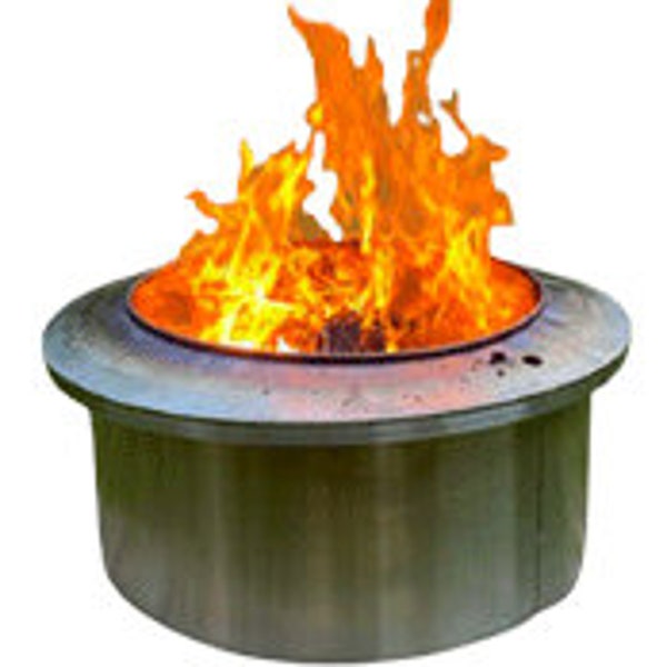 Smokeless Fire Pit Ring Etsy