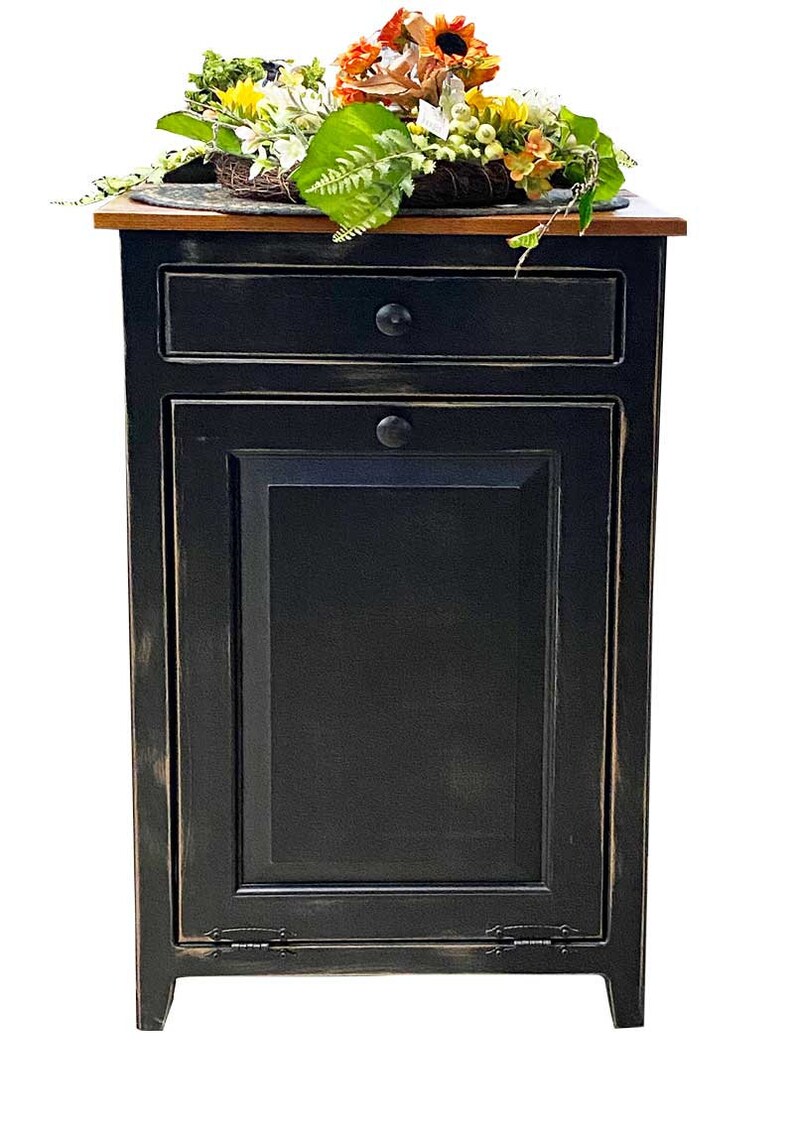 Amishmade Trash Bin Tilt Out Trash Bin Garbage Bin Storage