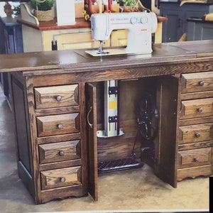 Sewing Tables and Cabinets 