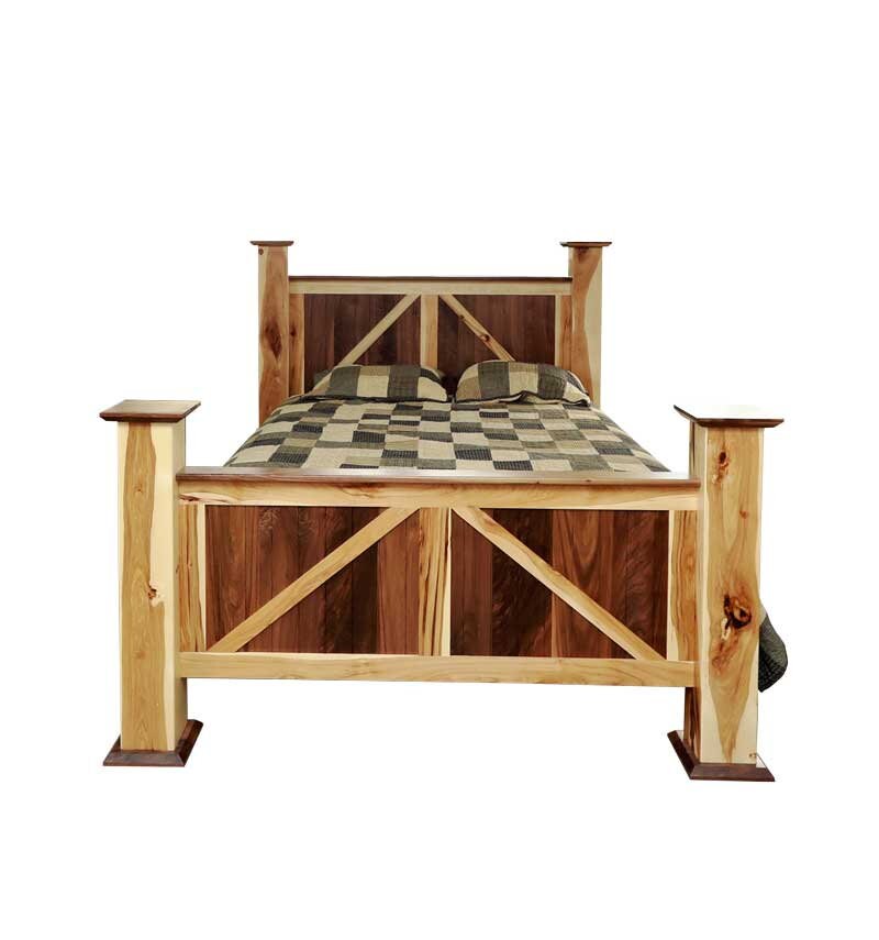 Amish made bed frames deals